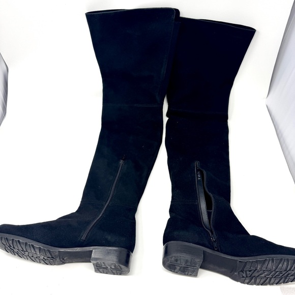 Stuart Weitzman Hilo Black Over-the-Knee Boots - Picture 8 of 16